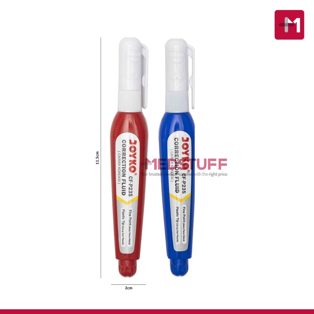 

Correction Fluid Joyko Cairan Koreksi CF P235 Tipex Tip Ex Joyko