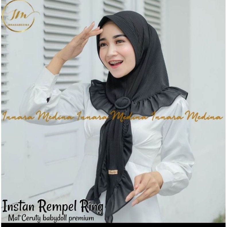 Instan rempel ring /  hijab instan ring