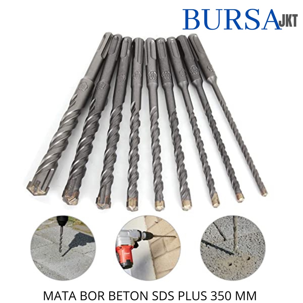 MATA BOR BOBOK TEMBOK BETON SDS PLUS 8X350 MM