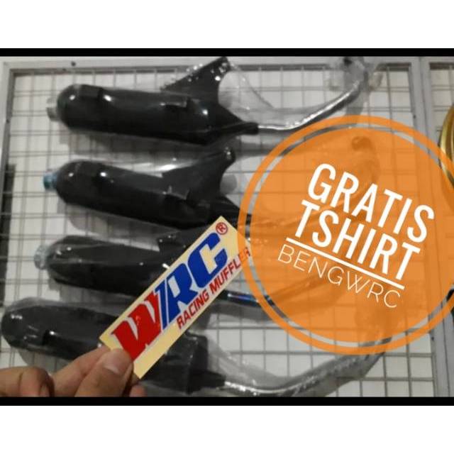 knalpot WRC Beat scoopy vario 110 125 atau 150 mio NMAX Aerox155 M3 mio j fino nouvo Xeon New PCX