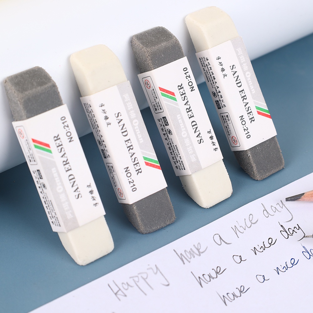 OFF-WHITE 2in1 Pen Gel Penghapus / Penghapus Mini Multifungsi Portable Untuk Stationery Pelajar