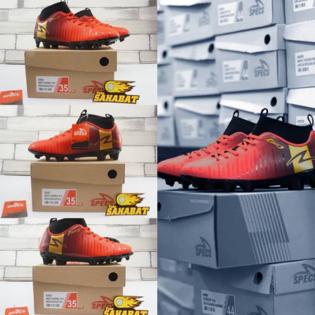 Sepatu Bola Specs Swervo Thunderbolt 19 Junior