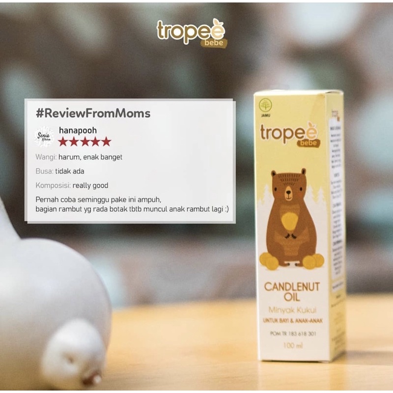 Tropee Bebe - Minyak Kemiri (Candlenut Oil) 100ml