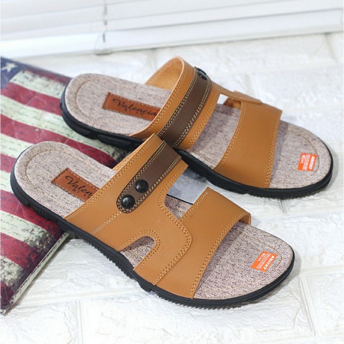 sandal sol pria slide distro casual kokop KANCING