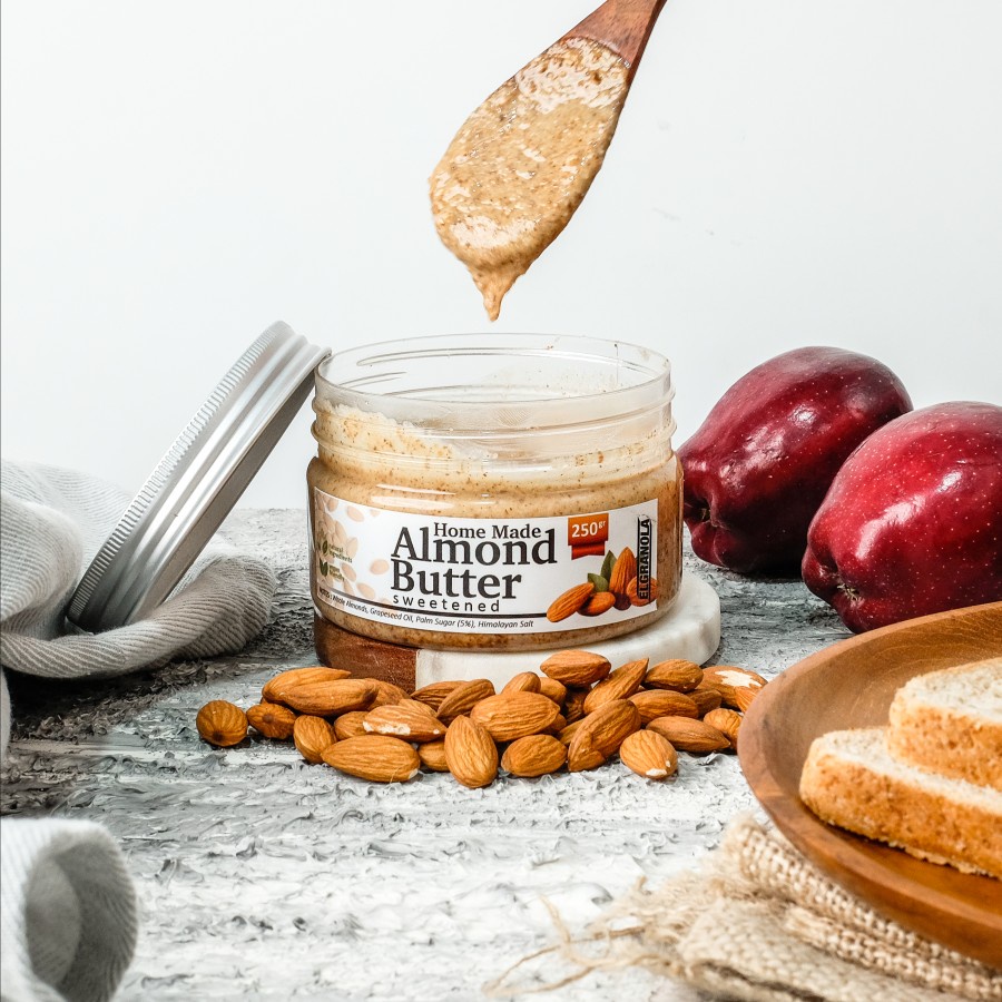 

Almond Butter / Selai Kacang Almon / Selai Sehat Natural Taste Sweet - Unsweetened