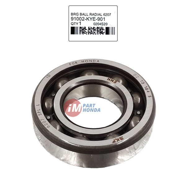 Laker Laher Bearing Kruk As Bandul 6207 Megapro Monoshock CB150 Verza CRF 150 L