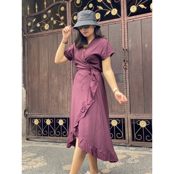 Long Dress Kimono Panjang / Long Dress Rampel