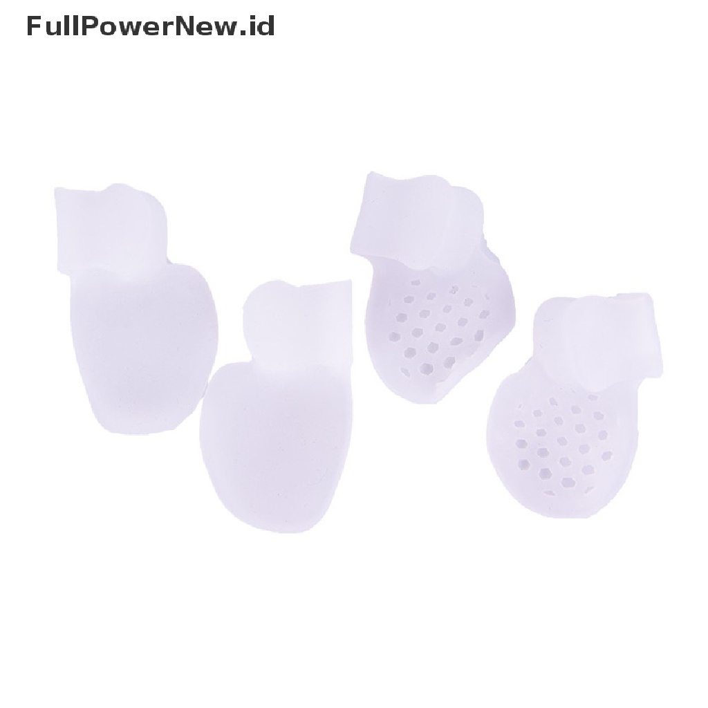 (Kuku Palsu) 1 Pasang Pelindung / Pemisah Jari Kaki Orthotic Untuk Pereda Nyeri