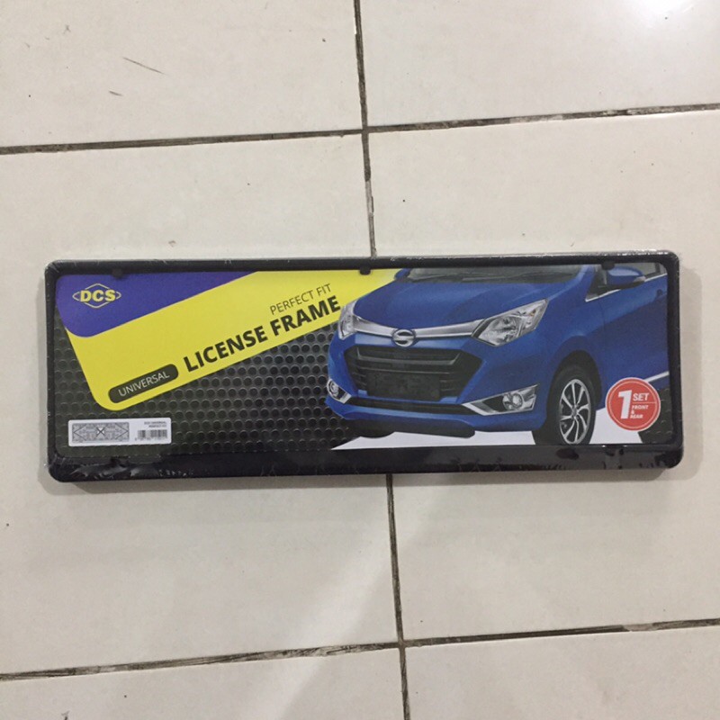 Dudukan Plat Nomor Mobil DCS