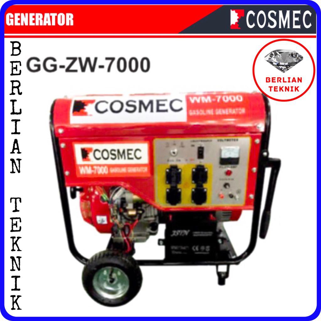 Jual Gasoline Generator Mesin Genset Bensin Cosmec Zw Watt