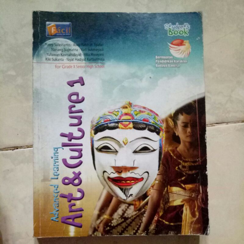 

Advanced Learning Art & Culture 1 X SMA