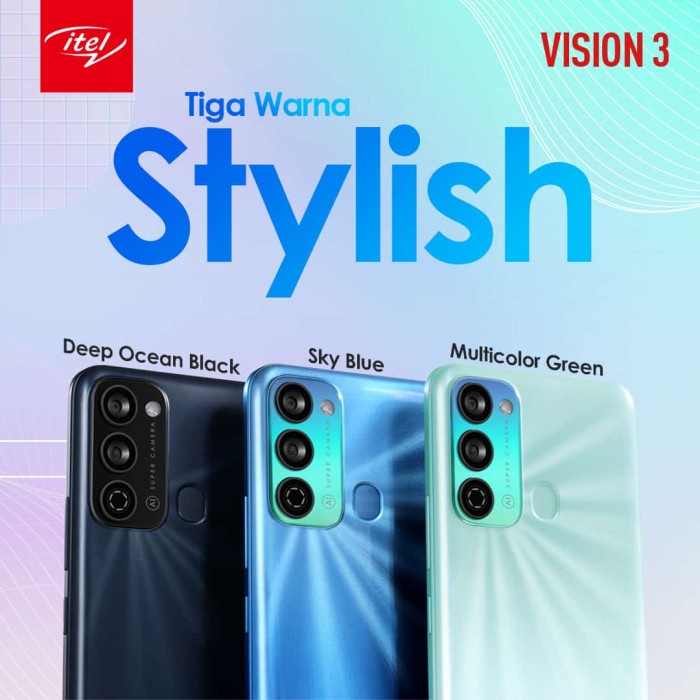 INFINIX ITEL Vision 3 2/32 Ram 2GB Internal 32GB Garansi Resmi