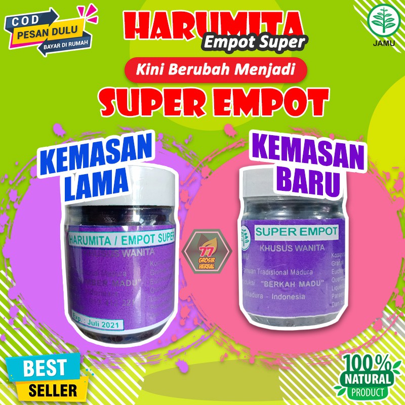 Original Jamu Super Empot Ayam Perapet Miss V Kewanitaan Asli Madura / Mpot Super / Sari Rapet /
