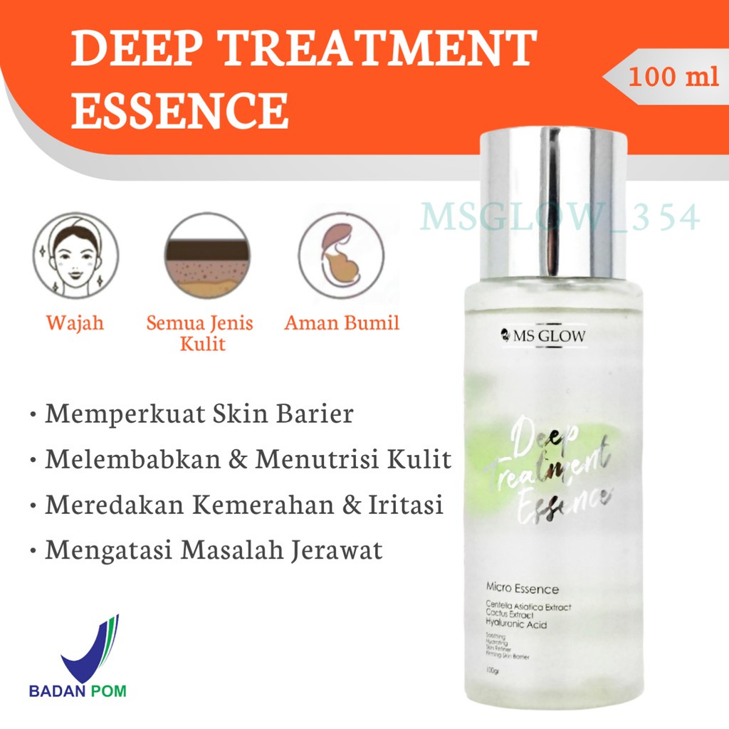 MS Glow Original Whitening Acne Luminous Ultimate Series - Paket MS Glow Whitening Acne Luminous Ultimate Original - Skincare MS Glow Paket Whitening Acne Luminous Ultimate Ori Original - MS Glow Beauty Official Store Resmi Cikarang Bekasi Bandung Jakarta-Treatment Essence