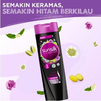 SUNSILK SHAMPOO BLACK SHINE 160 ML