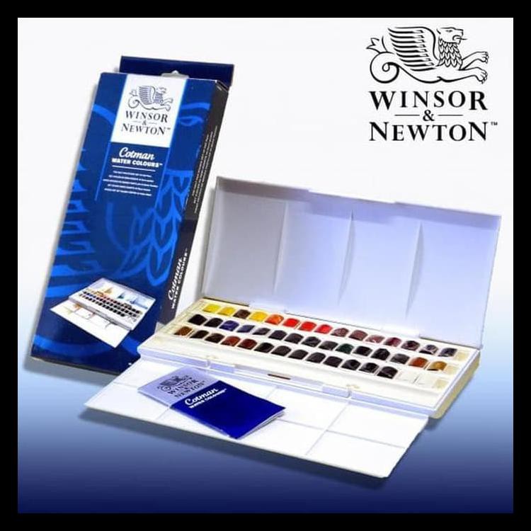 

Terlaris Winsor & Newton Cotman Watercolours Studio Set - 45 Half Pans Terbaru