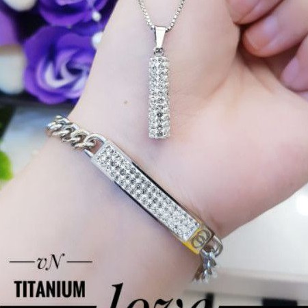 Set Perhiasan  Titanium  86y5