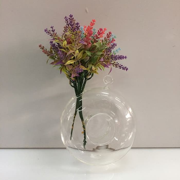 Vas Gantung Kaca Bulat