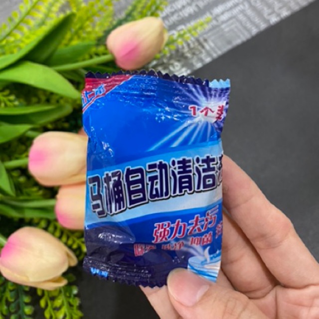 Tablet biru pembersih toilet penyegar closet