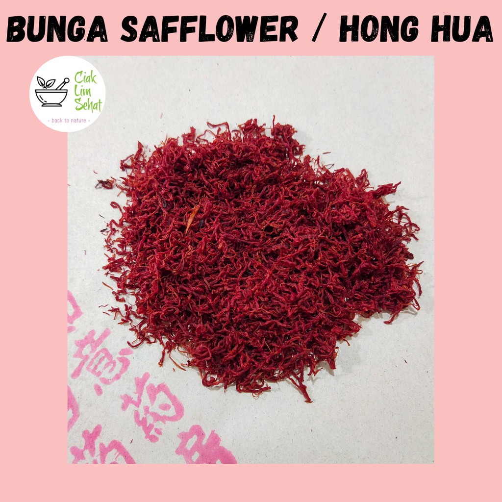 

Hong Hua / Bunga Merah / Bunga Saffron China / Bunga Safflower (3,7 GR)