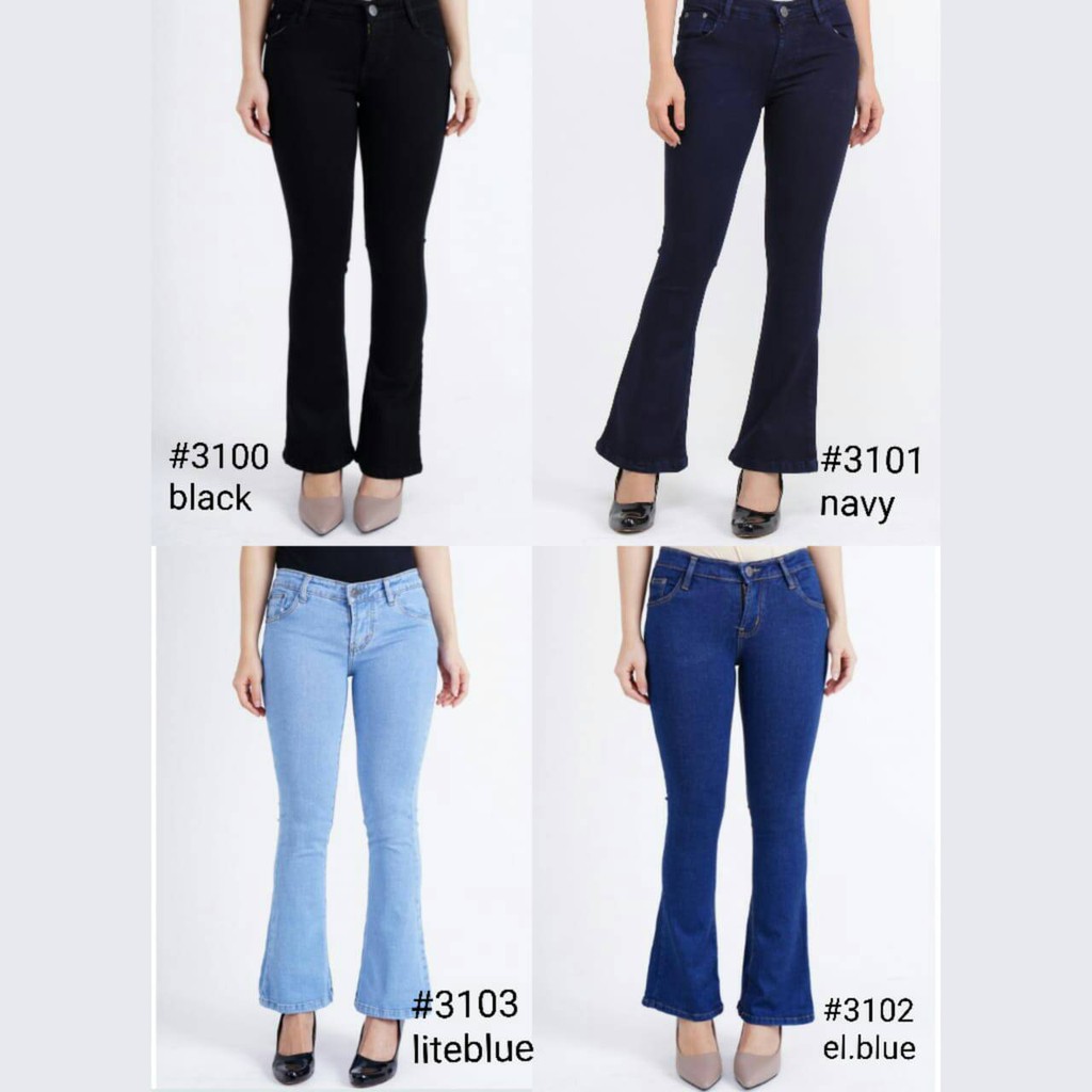 CELANA WANITA  BASIC CUTBRAY JEANS
