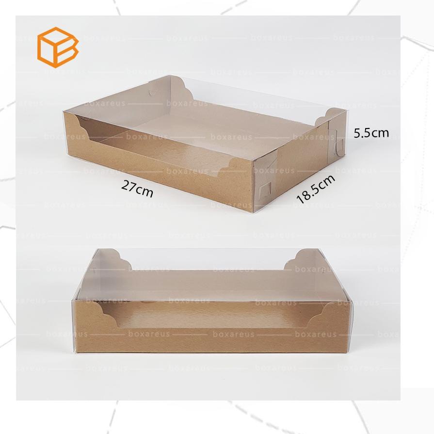 Box Donat isi 6 | Dus Donat Laminasi | Kotak Mika | WB DONAT6 D71C