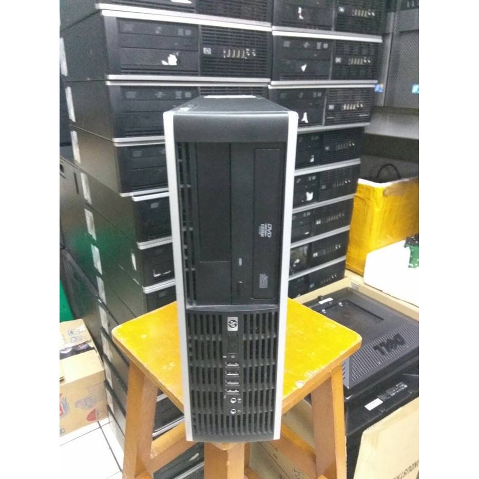 Cpu hp kantor pc mini Hp pro8000/6000 destop/c2duo-ddr3/2gb,160gb,dvd R,bergaransi..