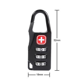  Kunci  Pintu  3 Digit Password  Kombinasi Anti Maling 