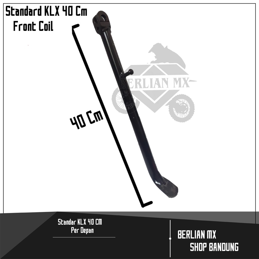 Standar Samping KLX 40 Cm PER DEPAN Hitam