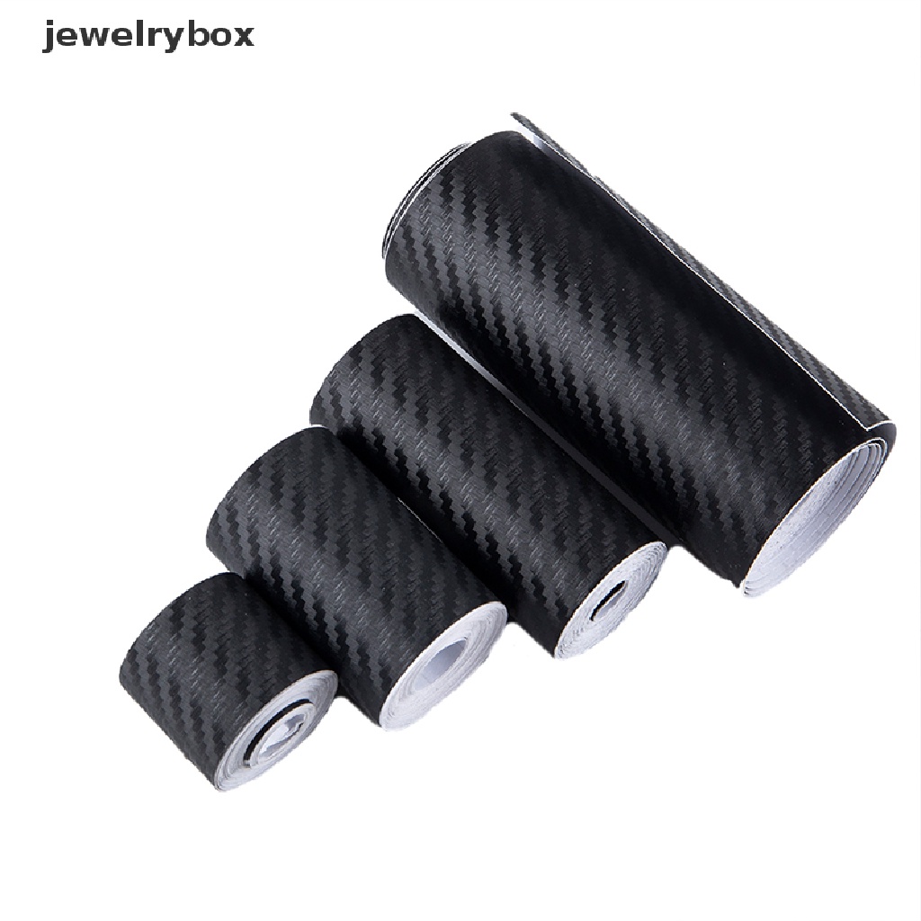 [Box] 3D Carbon Fiber Car Sticker Paste Protector Door Side Anti Scratch Tape Film Boutique