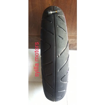 ban scoopy ring 12 ukuran 100/90 tubles berikut pentil tubles