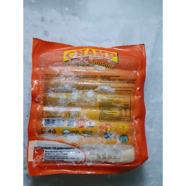 

Champ Sosis Ayam 150gram/375gram/1000gram