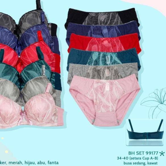 ✩ BRA dan CD || BH dan CELANA DALAM || SOREX SET 99177 ✼
