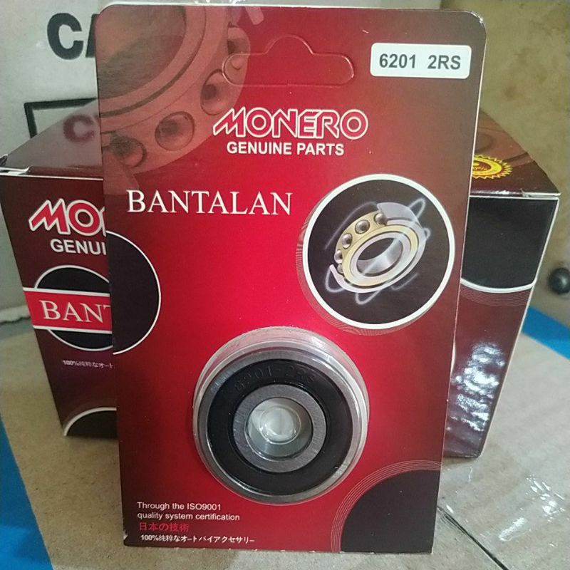 Bearing, Bantalan Roda / Klaker 6201 MONERO