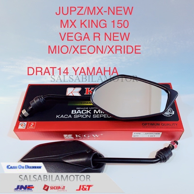 Spion Kaca Spion Standar OEM Kaca Cembung Jupiter mx new-MX KING 150-Jupiter Z-F1ZR-Vega r new-Vega 
