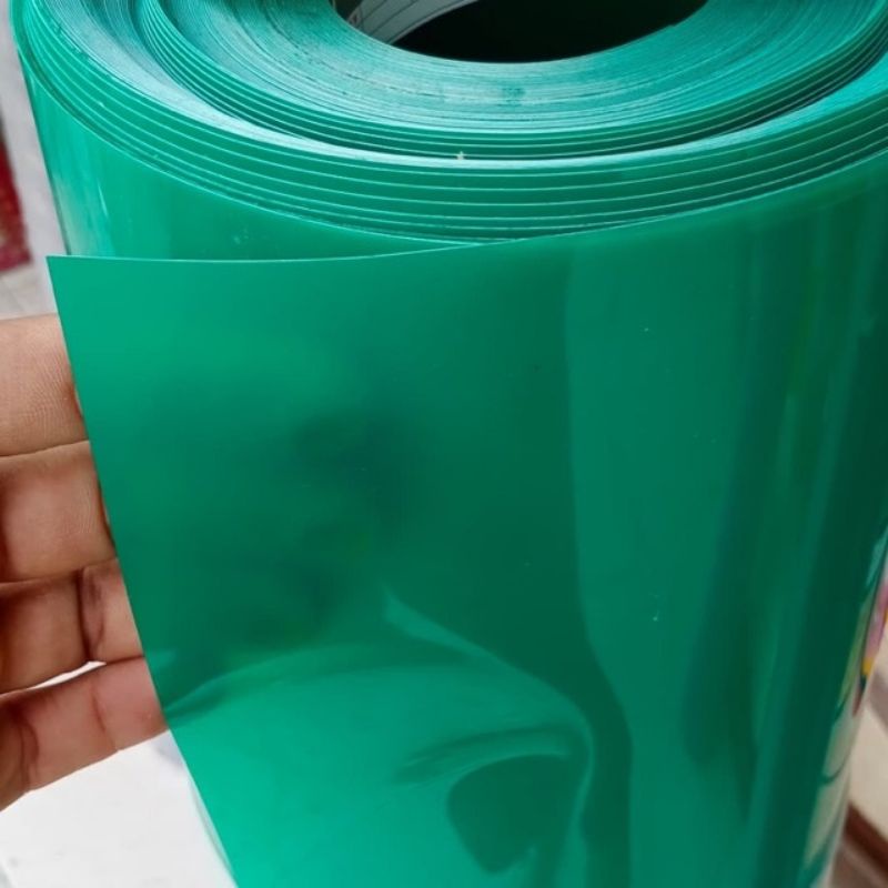 Fiber Pelapis Pagar METERAN POLOS Penutup Plastik Piber Viber tinggi 1 meter