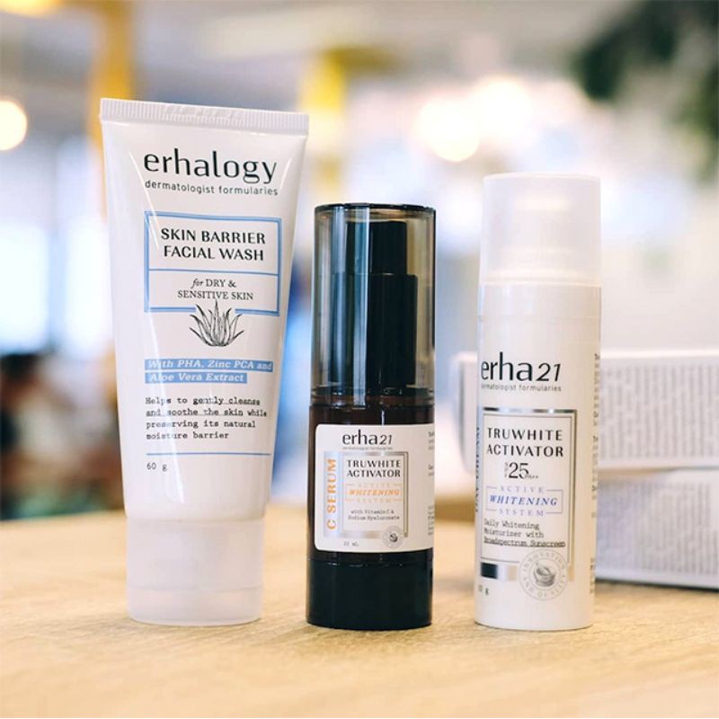 PAKET SKINCARE ERHA APOTHECARY BRIGHTENING SERIES