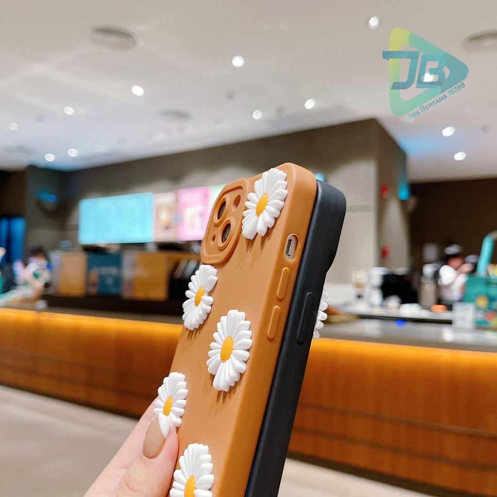 SOFTCASE PROCAMERA BUNGA DAISY 3D OPPO VIVO SAMSUNG REALME XIAOMI IPHONE INFINIX ALL TYPE JB5814