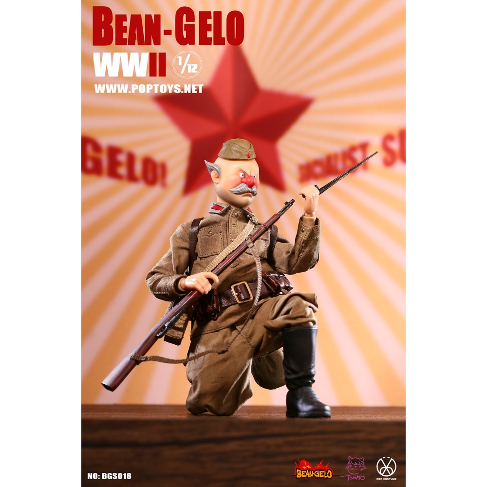 Bean Gelo The Peasant Class Soldier Victor POP TOYS 1/12 BGS018 1:12