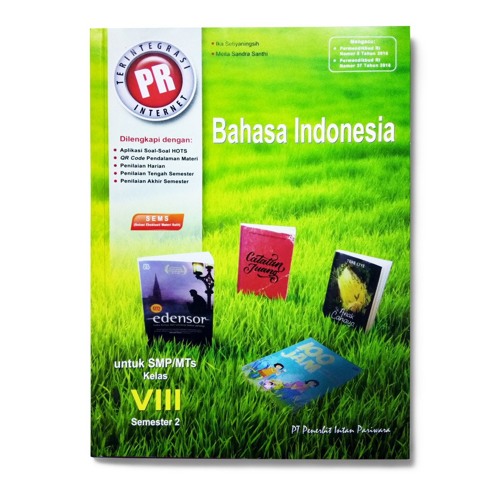 Buku Lks Bahasa Indonesia Smp Kelas 8 Semester 2 K13 Intan Pariwara Shopee Indonesia