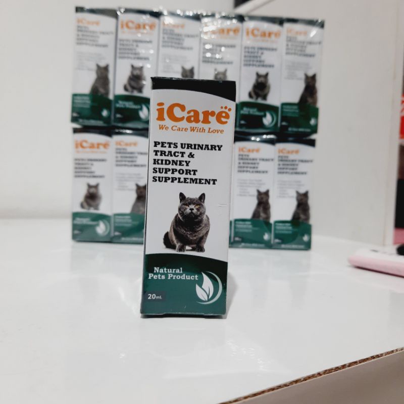 urinary i care pets urinary track &amp; kidney support supplement obat susah kencing pada hewan