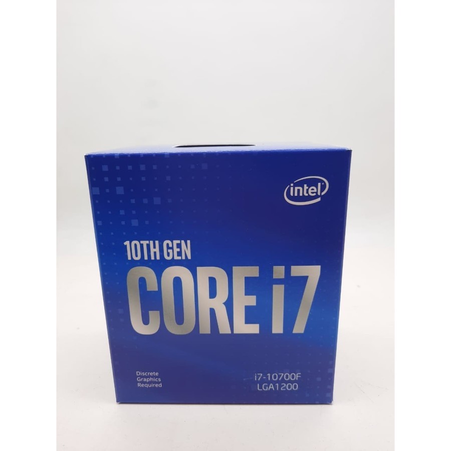 Processor Intel Core i7 10700F Box Comet Lake Socket LGA 1200