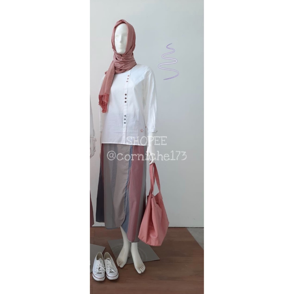 Corniche Riana Blouse White - TH231306