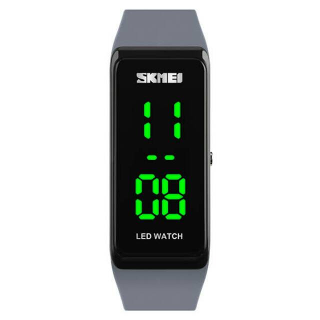 Jam tangan gelang pria , wanita led SKME anti air original