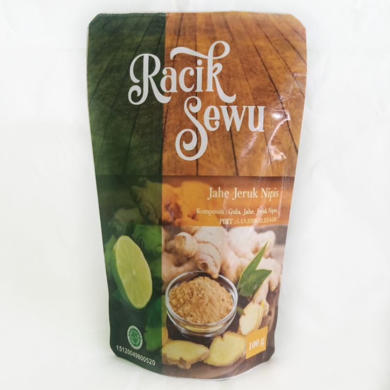 

JAHE JERUK NIPIS RACIK SEWU 100g