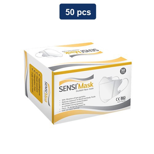 Masker Duckbill Sensi Alkindo C care 3ply Dewasa isi 50 pcs di banjarmasin