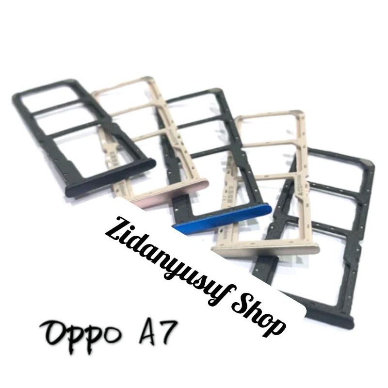 SIMTRAY SIMLOCK SLOT KARTU TEMPAT SIM OPPO A7 DUDUKAN SIM