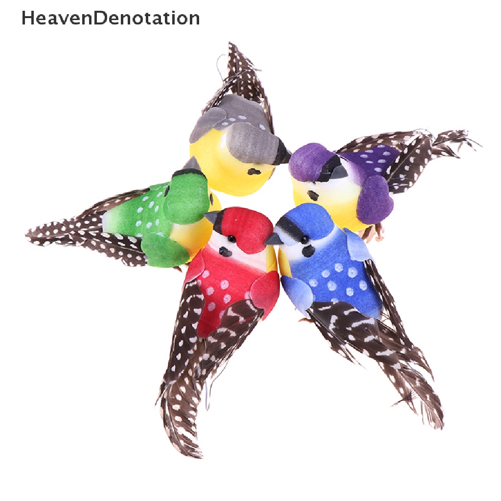 1 Pc Ornamen Bulu Burung Merpati Buatan Untuk Taman Mall