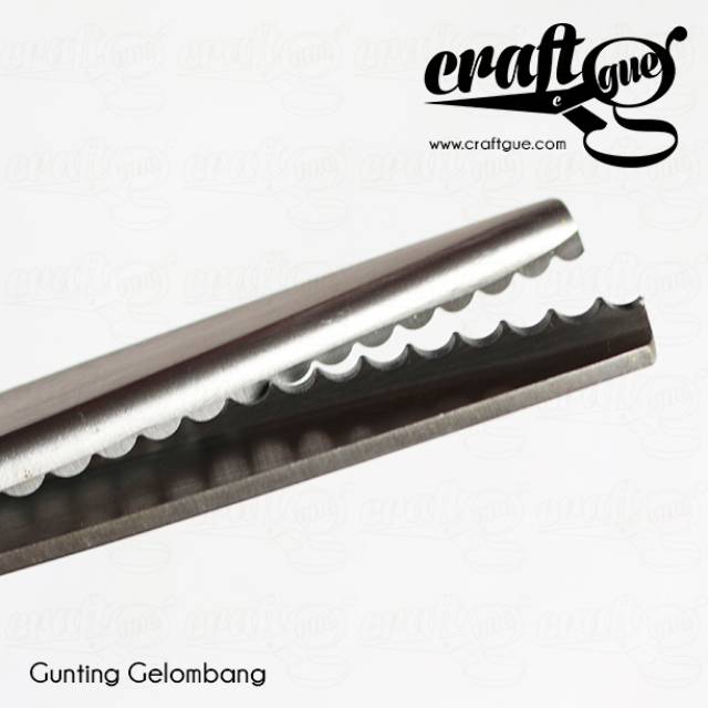 Gunting Gelombang/Curly Scissors