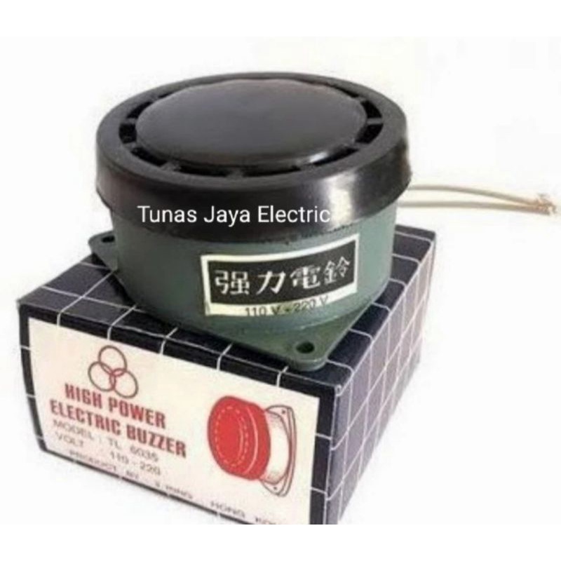 Bell Listrik Tet / Panel Buzzer / Bel Teet AC 220V HONGKONG